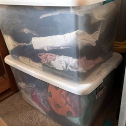 Clothes & Bins