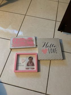 Baby girl decor