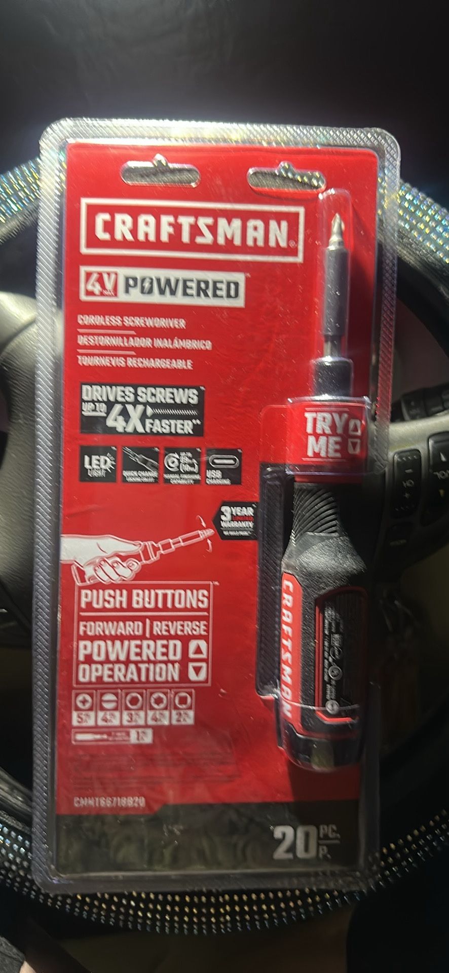 Craftsman Cordless Screwdriver