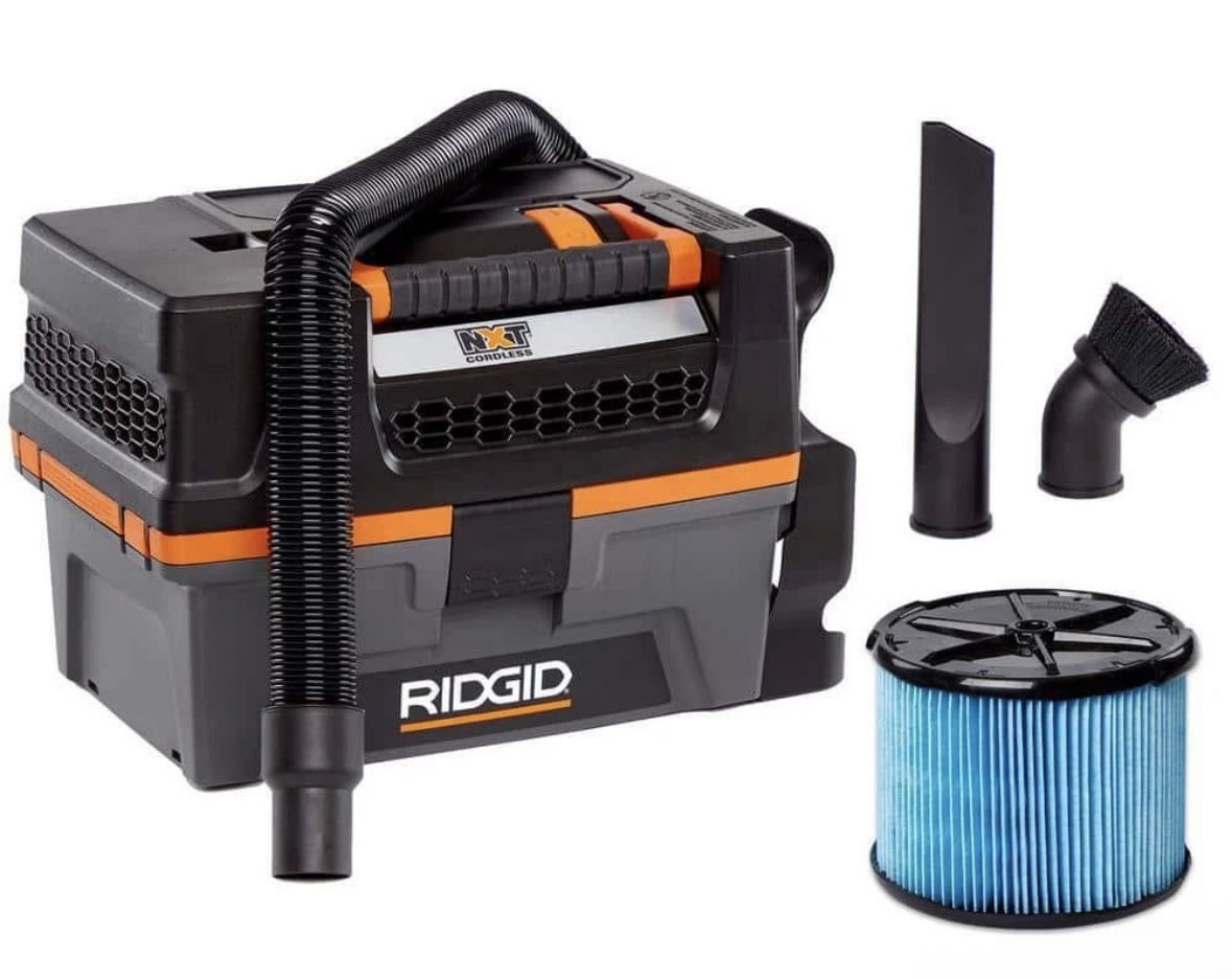 RIDGID Gal 18V Cordless Handheld NXT Wet/Dry Shop Vacuum Filter