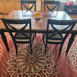 Wood Four Seat Table