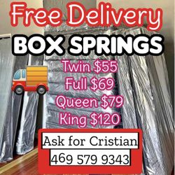 Box Springs  Twin box Full box  Queen box  King box  Bases para colchon  Box spring 