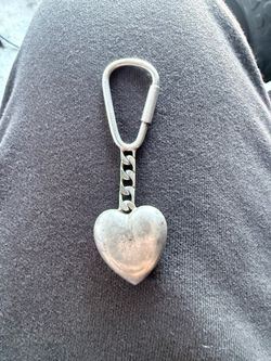 Tiffany & co carabiner & heart