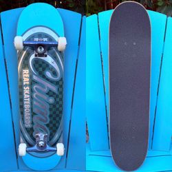 Real Skateboards Chima Ferguson 8.0" Complete Skateboard W/ Tensor Alloy Trucks