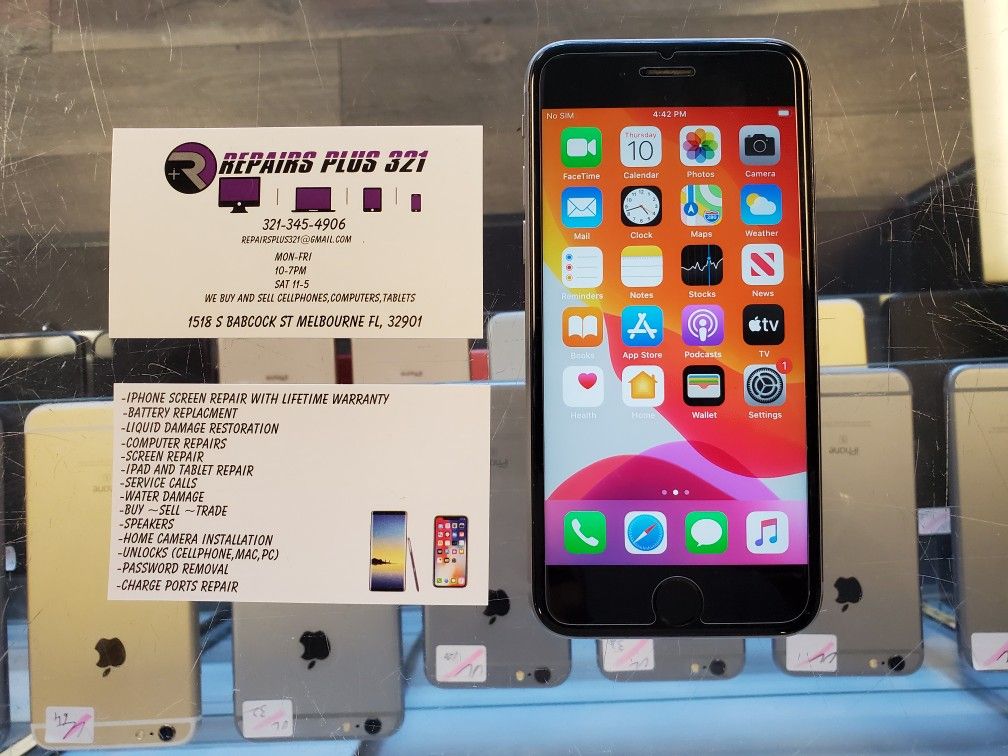 Unlocked Black iPhone 6S 32gb