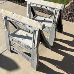Plastic Foldable Sawhorses
