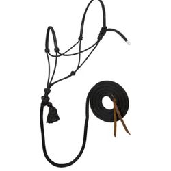 Weaver Leather Silvertip #95 Rope Halter with 10-Feet Lead