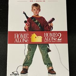 🏠📀 Home Alone 1 and Home Alone 2, Collector Item DVDs (new)