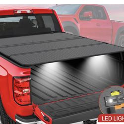 Hard Tonneau Cover For 2014-2018 Chevy Silverado GMC Sierra Truck Bed 5.8FOOT 3 FOLD