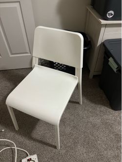White IKEA Chair