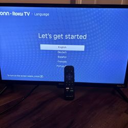 24” onn. roku tv