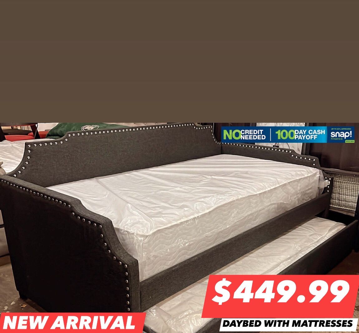 Daybed With Mattresses Included