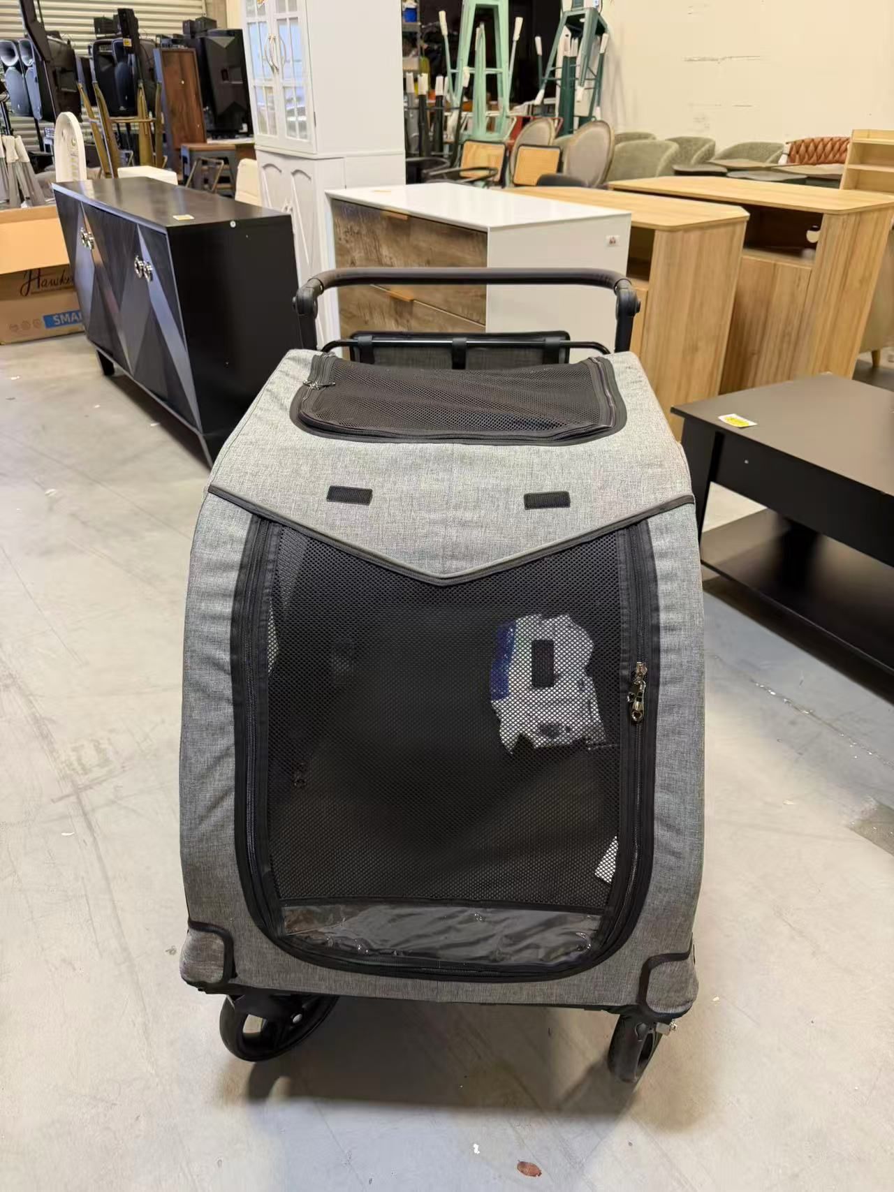 New Dog Stroller for Large & Medium Dogs, Extra Large Pet Stroller