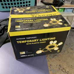 100’ Temporary Lights