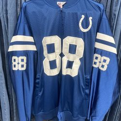 Marvin Harrison #88 NFL Colts Jacket Size 2XL Men’s 