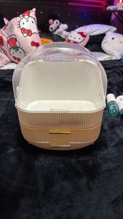 white dresser organizer