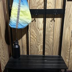 Coat Rack With Shoe Storage