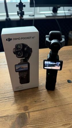 Original DJI Osmo Pocket 4 Pro (4P) Standard Combo - Gimbal Camera