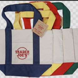 Trader Joes Mini Canvas Bags 