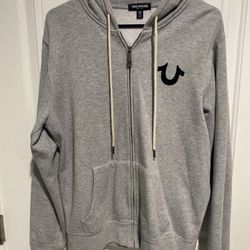 True Religion Zip Up Hoodie