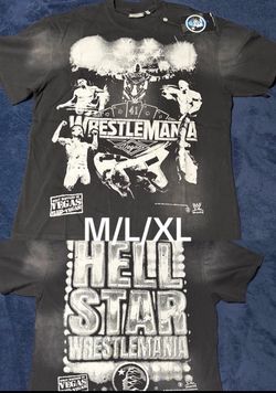 Hellstar x WWE WrestleMania 41 Vegas T-Shirt