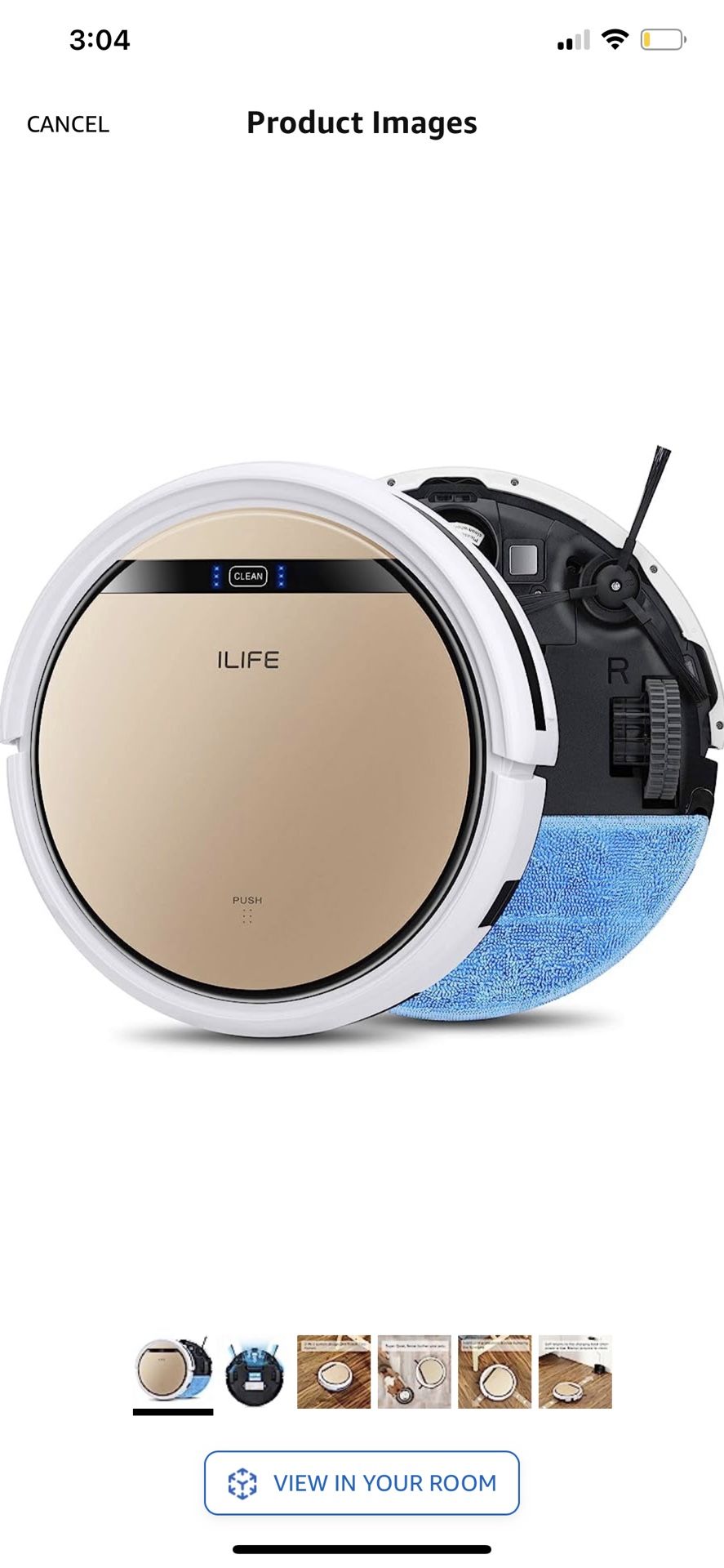 iLife Robot Vacuum Mop 