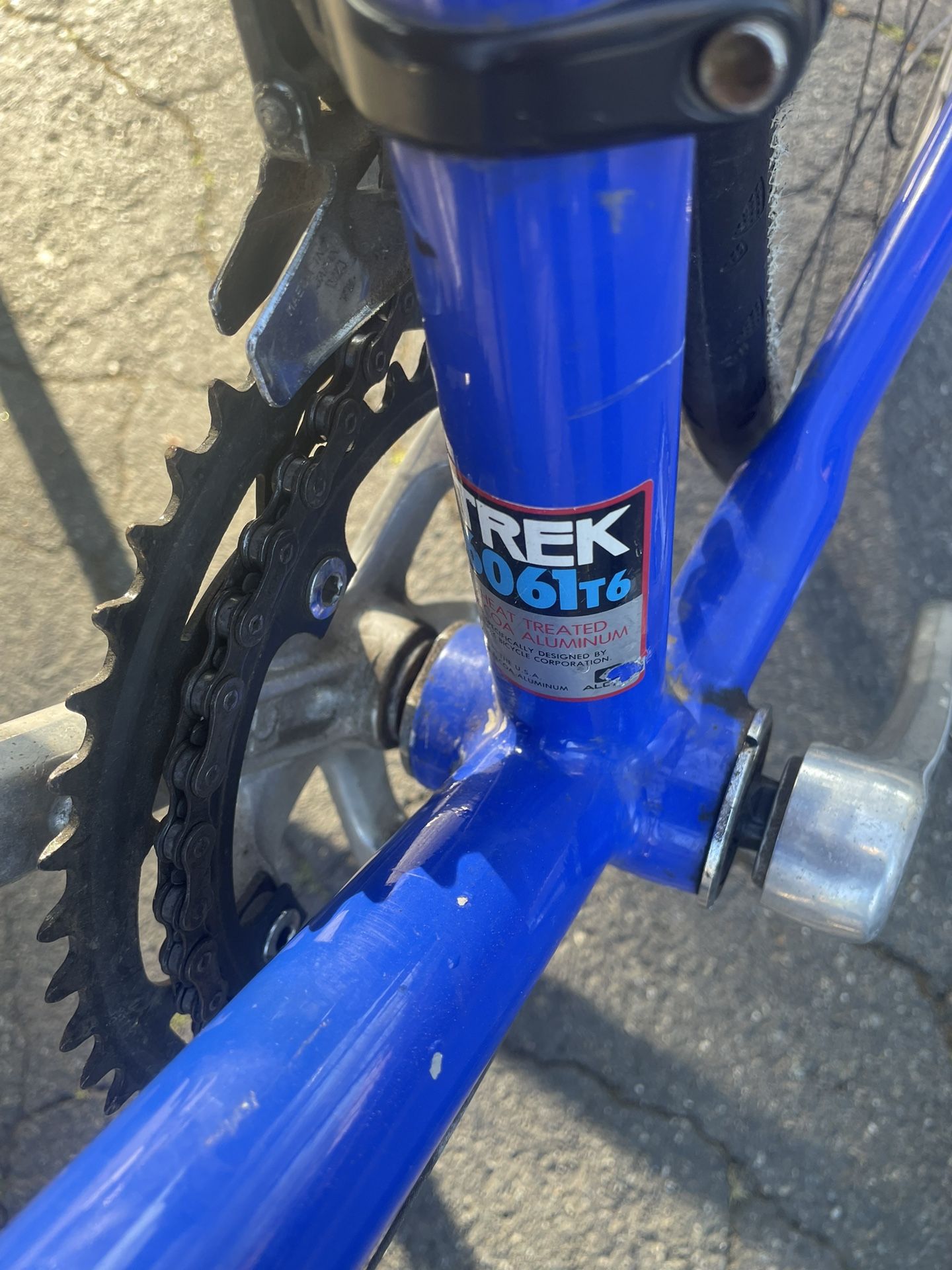 Road Bike Aluminum Trek Good Condition