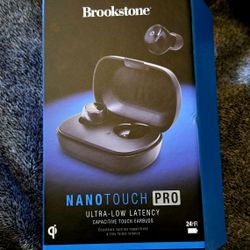 Brookstone NanoTouch PRO Earbuds