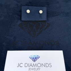 Earrings Diamonds Exagonal Shape 