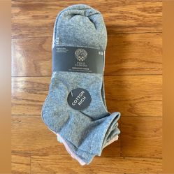 NWT Vince Camuto women Cotton Rich quarter Socks 8 pairs