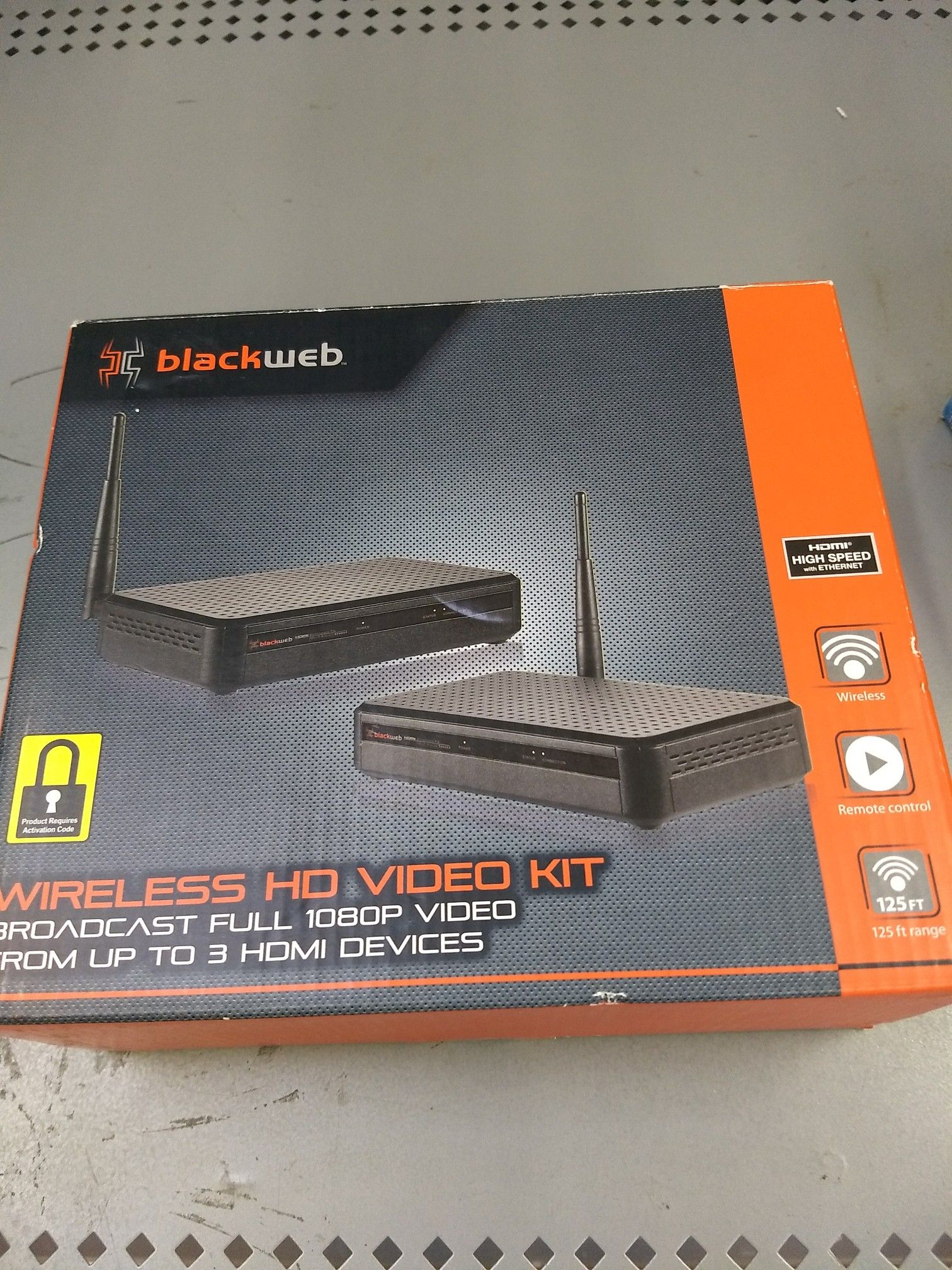 Blackweb wireless HD video kit