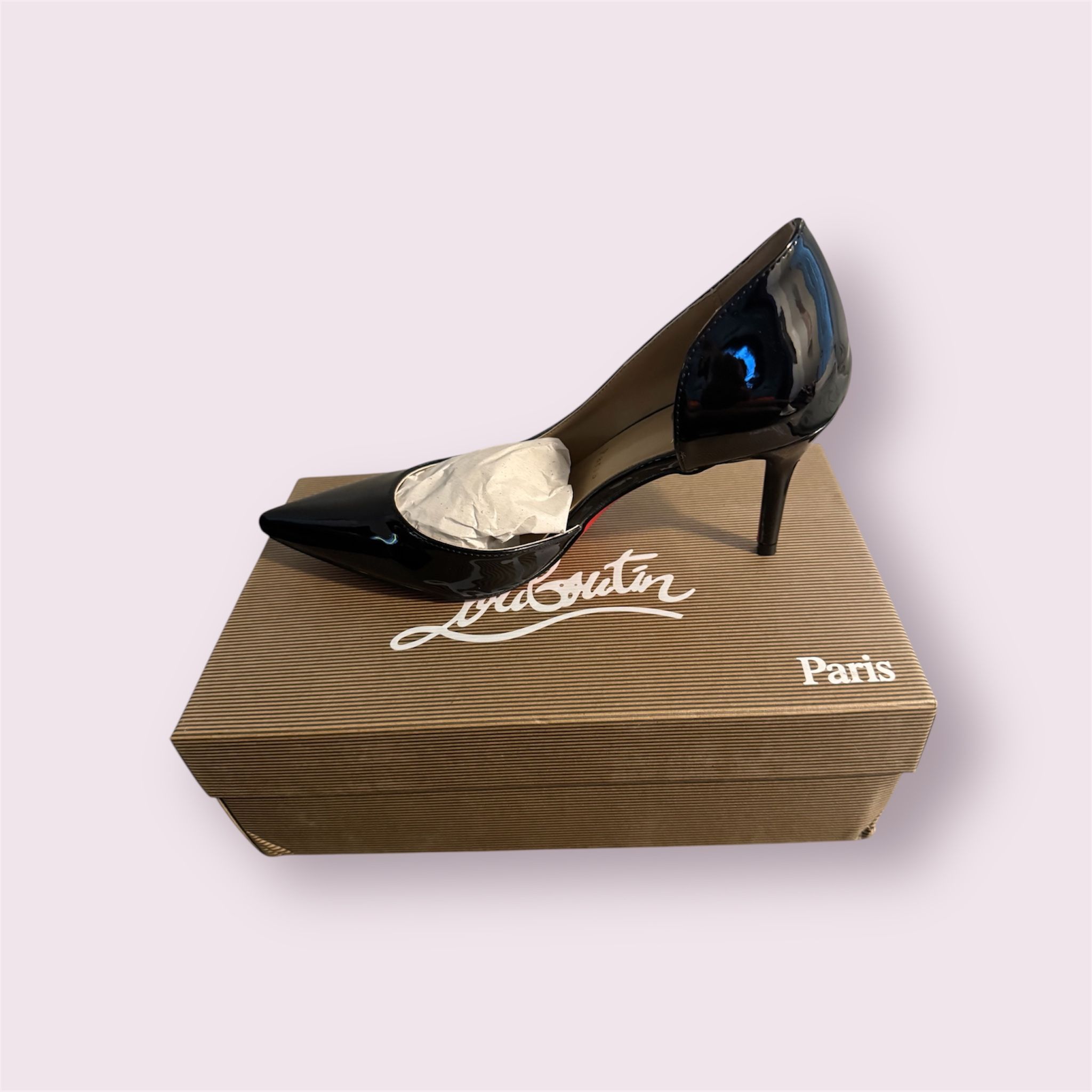 Christian Louboutin So Kate Black Heels