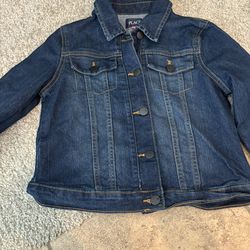 The Children’s Place Girl Denim Jacket . Size L (10/12). Brand New