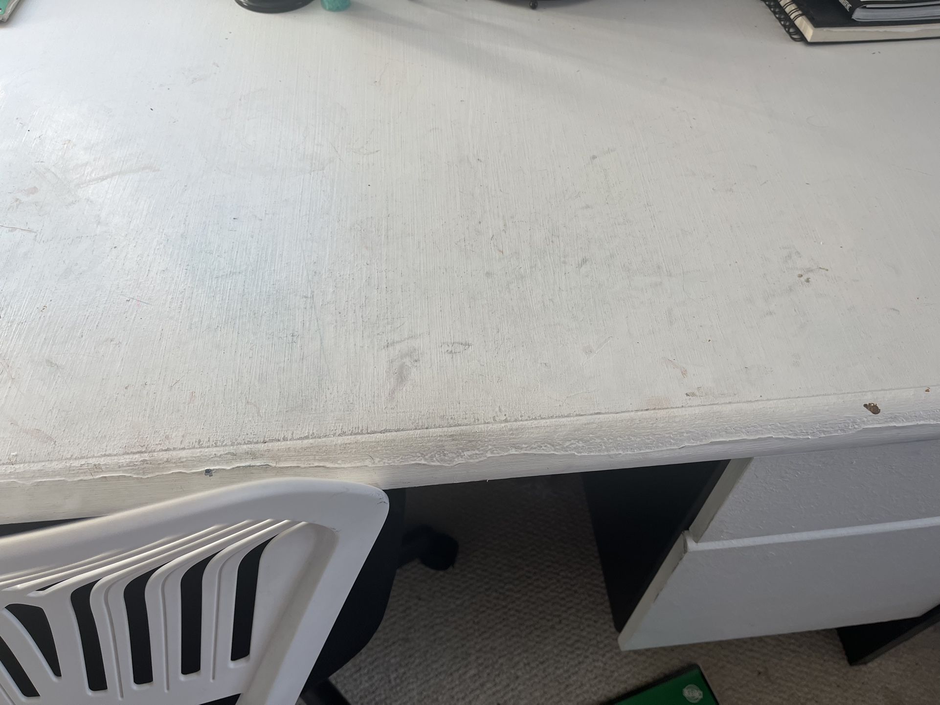 White Study Table