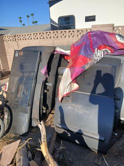 Crew cab doors
