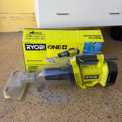 RYOBI ONE+ 18V Handheld Cordless Pool Vacuum Cleaner (Tool Only) with Floor Head