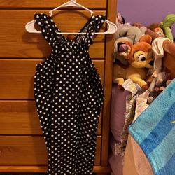 Adorable Miki B Polka Dot Girls Dress  Size 14