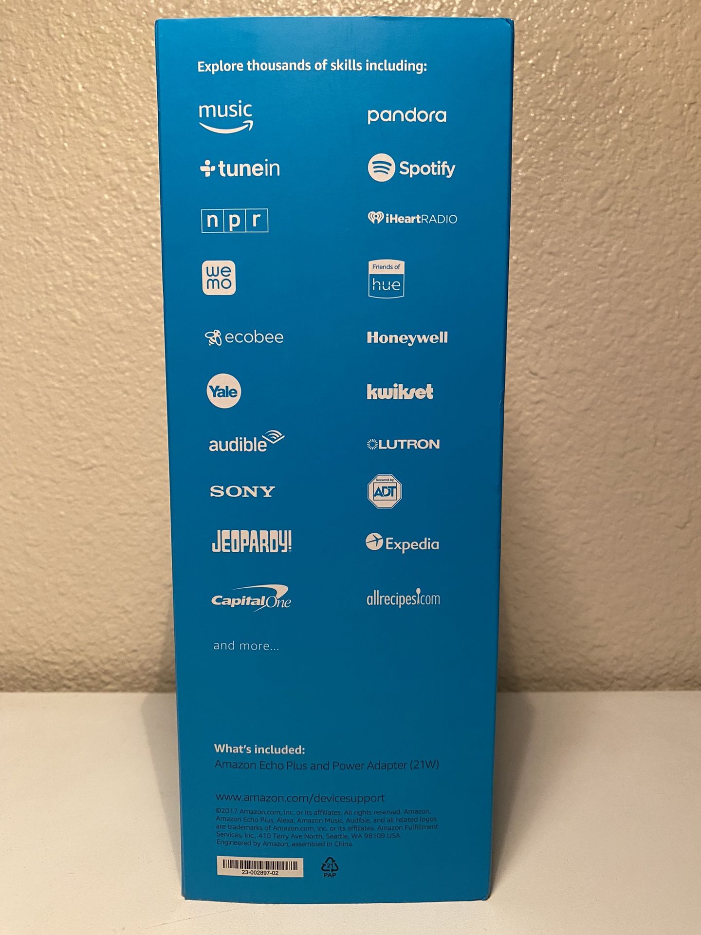 Echo Plus w/ Built In Smart Home Hub