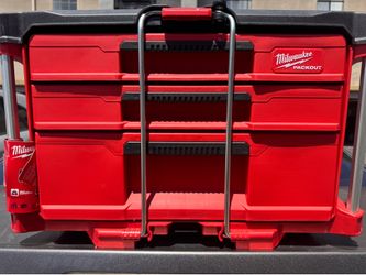 Milwaukee PACKOUT 22 in. Modular 3-Drawer Multi Drawer Tool Box with Metal Reinforced Corners and 50 lbs. Capacity New