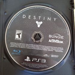 Destiny PS3 Game
