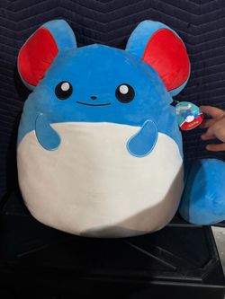 Squishmallow Pokémon Marill Large Plush