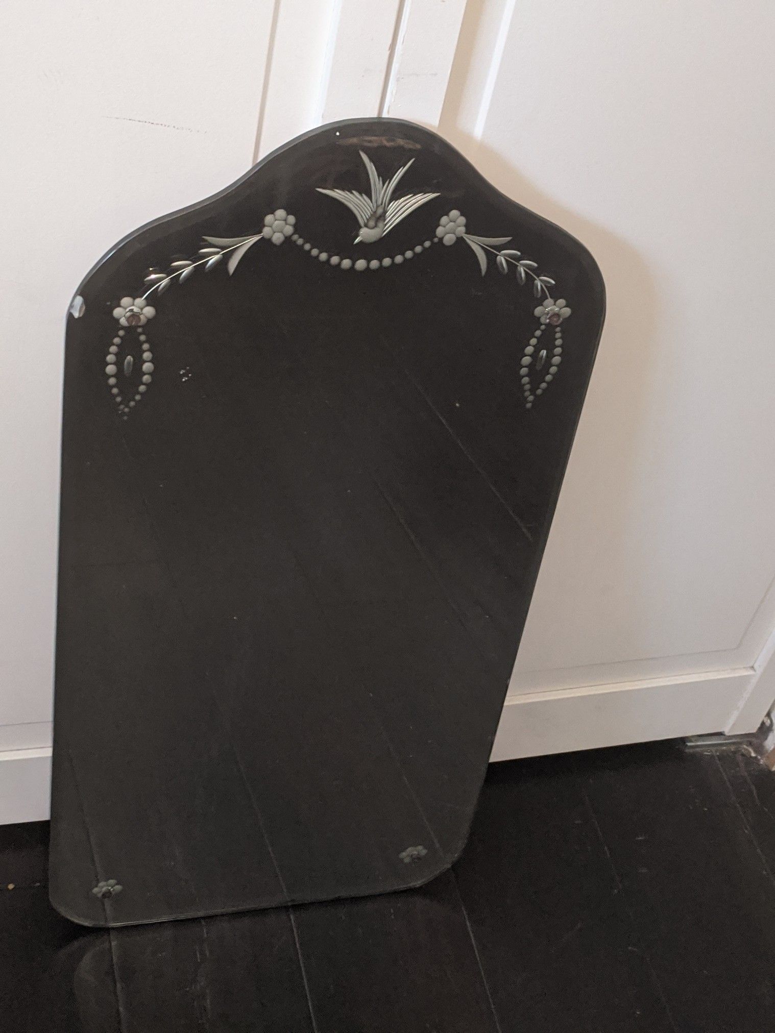 Vintage antique mirror