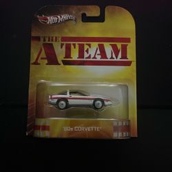 Hot Wheels 2013 Retro Entertainment The A-team 80’s Corvette 