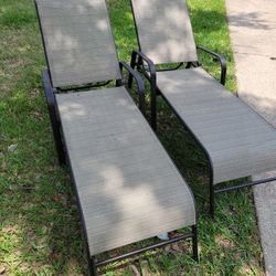 Hampton Bay Outdoor Chaise Patio Pool Lounge Chairs