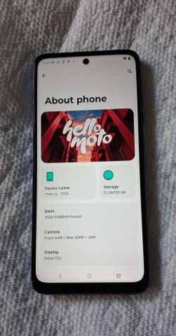 Unlocked 128 GB Moto G 2025