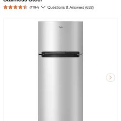 Whirlpool Fridge Refrigerator 