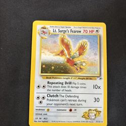 Pokemon Lt Surge Fearow NM
