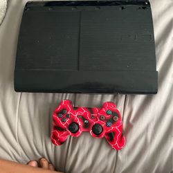 PS3 With PS3 Controller 