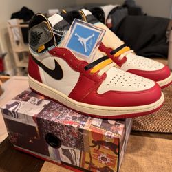Sz 10.5M | Union x Air Jordan 1 High OG 'Chicago/Shadow