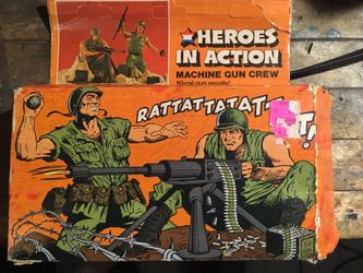 Heroes in Action Vintage Action Figure Set